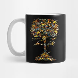 Atomic butterfly Mug